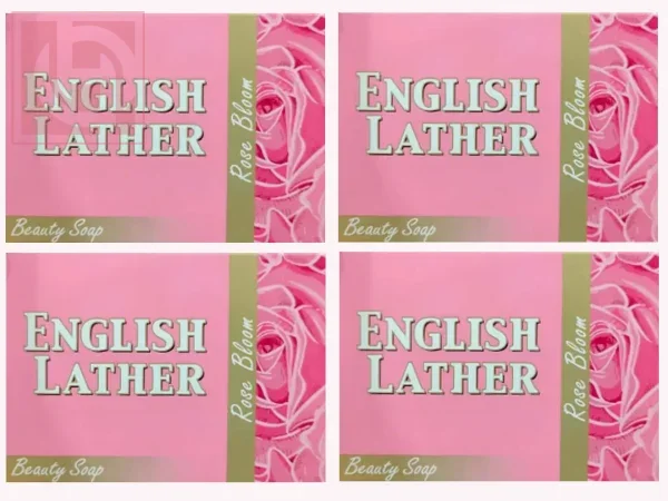 English Lather Rose Bloom Soap 4 pieces 110 g