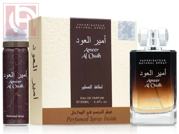 Lattafa Ameer Al oud EDP 100ml+perfumed spray50ml