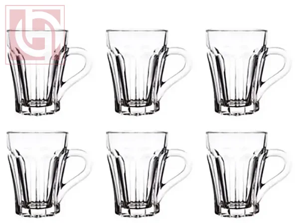 طقم مج زجاج 6 قطع 160 مل من بلانك ماكس