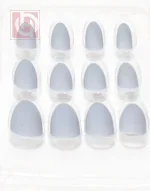 Artificial nails12 pieces for women with adhesive tape - Image 2