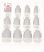 Artificial nails12 pieces for women with adhesive tape - Image 2