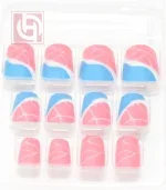 Artificial nails12 pieces for women with adhesive tape - Image 2