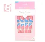 Artificial nails12 pieces for women with adhesive tape