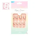 Artificial nails12 pieces for women with adhesive tape