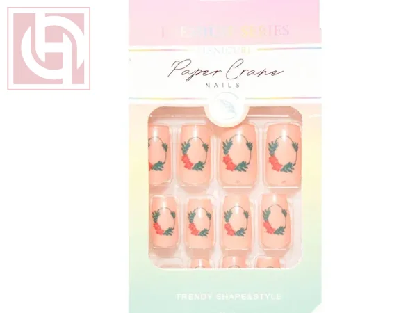 Artificial nails12 pieces for women with adhesive tape