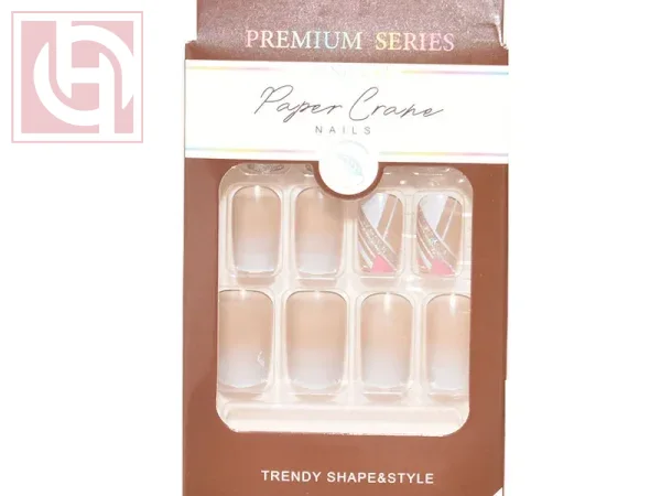 Artificial nails12 pieces for women with adhesive tape