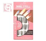 Artificial nails 12 pieces for Women double face