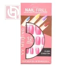 Artificial nails 12 pieces for Women double face