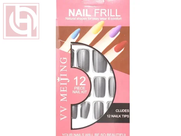 Artificial nails 12 pieces for Women double face
