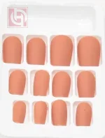 Artificial nails 12 pieces for Women double face - Image 2