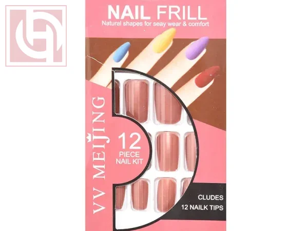 Artificial nails 12 pieces for Women double face