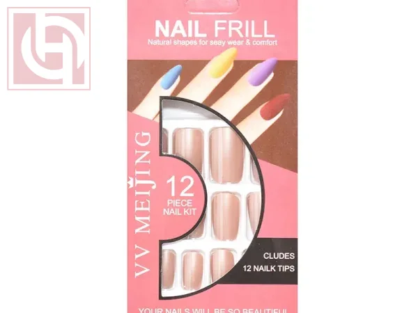 Artificial nails 12 pieces for Women double face