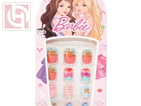 Artificial nails12 pieces for girls with adhesive tape