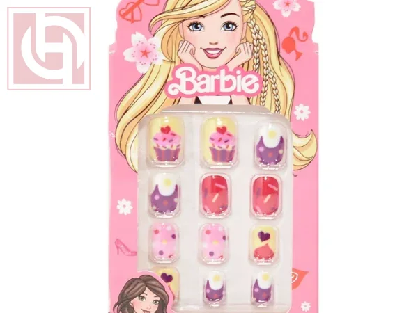 Artificial nails12 pieces for girls with adhesive tape