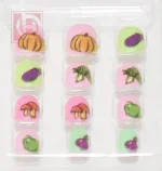 Artificial nails12 pieces for girls with adhesive tape - Image 2