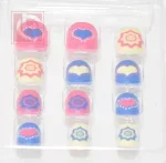 Artificial nails12 pieces for girls with adhesive tape - Image 2