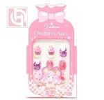 Artificial nails12 pieces for girls with adhesive tape