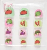 Artificial nails12 pieces for girls with adhesive tape - Image 2