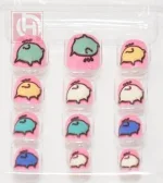 Artificial nails12 pieces for girls with adhesive tape - Image 2