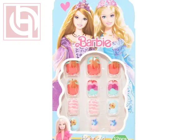Artificial nails12 pieces for girls with adhesive tape