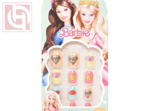 Artificial nails12 pieces for girls with adhesive tape