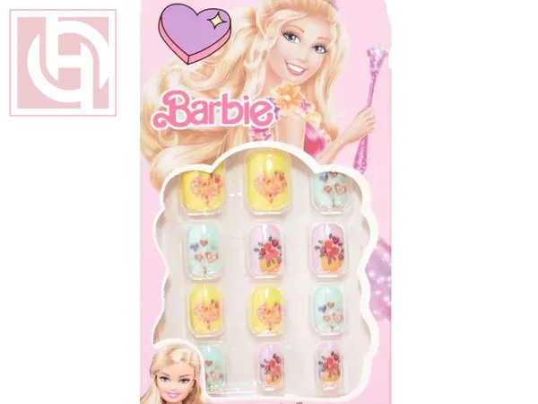 Artificial nails12 pieces for girls with adhesive tape