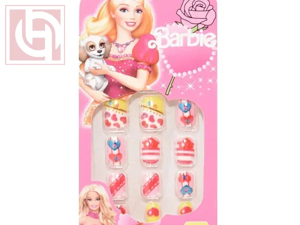 Artificial nails12 pieces for girls with adhesive tape