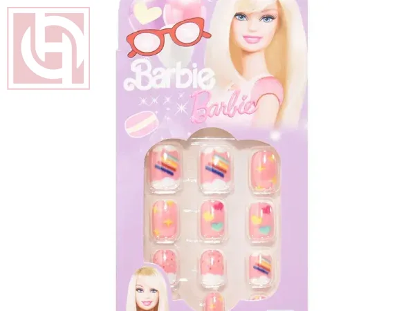 Artificial nails12 pieces for girls with adhesive tape