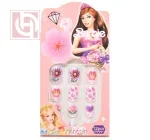 Artificial nails12 pieces for girls with adhesive tape
