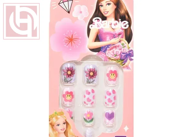 Artificial nails12 pieces for girls with adhesive tape