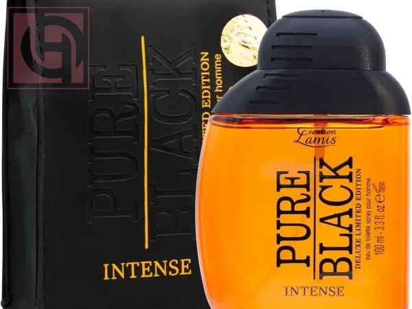 عطر  بيور بلاك انتنس او دو تواليت 100مل من كرياشن لاميس