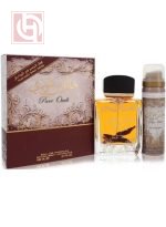 عطر خالص عودى او دو برفيوم 100مل+ اسبراى للجسم 50مل من لطافة