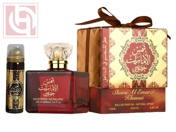 Ard Al Zaffran SHAMS AL EMARAT KHUSUSI EDP100ml+perfumed spray