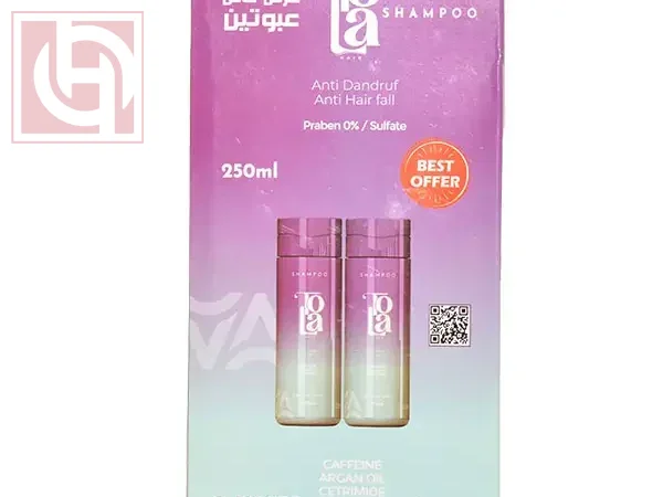 Tola Hair Shampoo Anti Hair Fall Anti Dandruf Offer 1+1 250ml