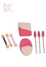 Multi Function Makeup Brush and Sponge Set of 8 pieces