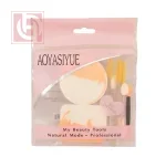 Multi Function Makeup Brush and Sponge Set of 8 pieces - Image 2