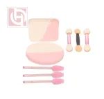 Multi Function Makeup Brush and Sponge Set of 8 pieces