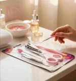 Stainless steel manicure and pedicure for women set of 5 pieces - Image 2