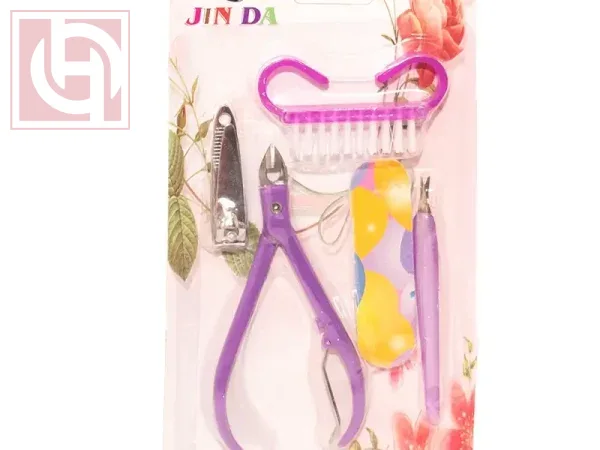 Stainless steel manicure set of 5 pieces