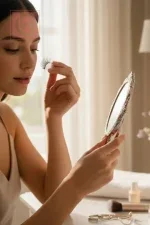 ⁦رموش صناعية بنجور006 +انبوبة لاصق رموش⁩ - الصورة ⁦3⁩