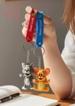Mouse Jerry Keyring with Pendant - Image 2