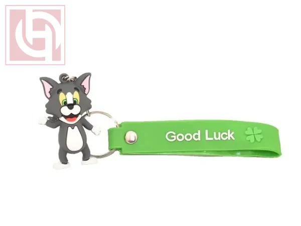 Tom the Cat Keyring with Pendant