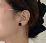 ⁦حلق استانلس ستيل بيور ضد الصدأ للنساء ابيض⁩ - الصورة ⁦3⁩
