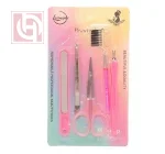 Stainless steel makeup tool set of 5 pieces
