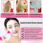 2*1 Silicone Brush for face masks masks massage and skin cleansing - Image 6