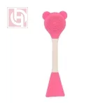 2*1 Silicone Brush for face masks masks massage and skin cleansing