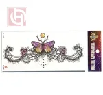 Temporary adhesive Waterproof body colour Tattoo for women and girls 20CM