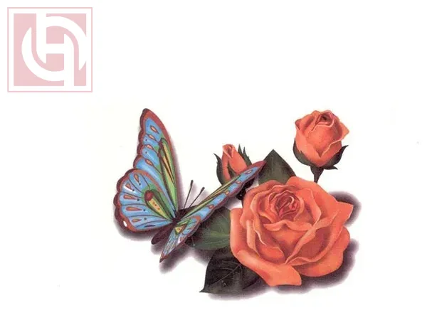 Temporary waterproof body sticker tattoos for women and girls