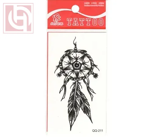 Temporary adhesive body Tattoo for women and girls