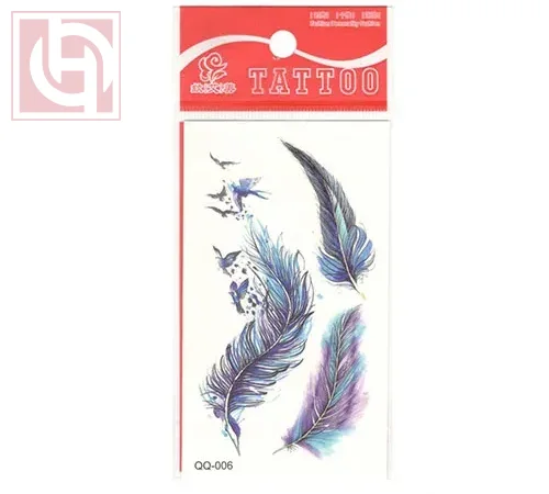 Temporary adhesive body Tattoo for women and girls